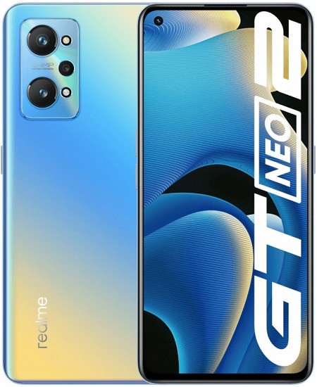 SIMフリー) Realme GT Neo 2 5G デュアルSIM 256GB ネオ ブルー (12GB