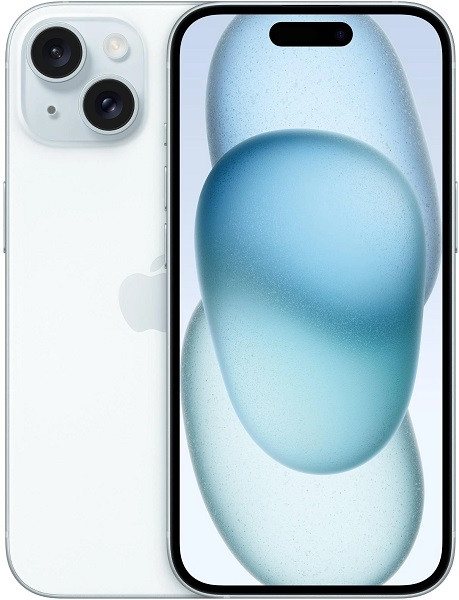 Apple iPhone 15 5G A3092 256GB Blue (Dual Nano Sim)