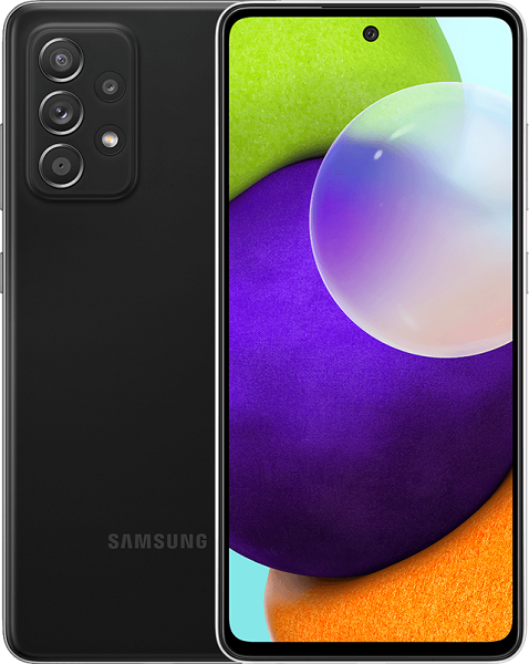サムスン Samsung Galaxy A52 5G Dual Sim A526BD 128GB ブラック (8GB RAM)