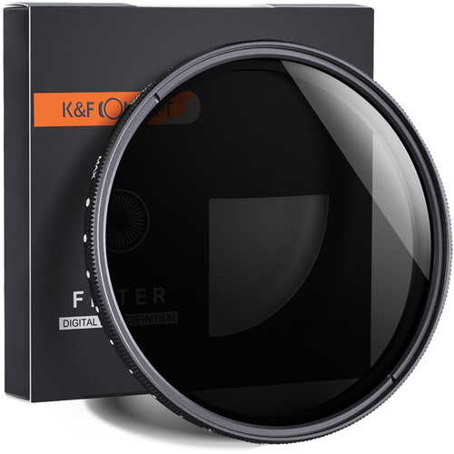 K&F Concept 67mm ND2-ND400 可変フィルター