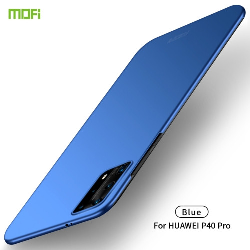 MOFI Frosted PC Ultra-thin Hard Case for Huawei P40 Pro (Blue)