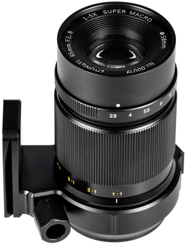Zhongyi Mitakon Creator 85mm f/2.8 1-5x Super Macro Lens (PENTAX K Mount)