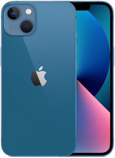 【超美品】アップル iPhone13 128GB ブルー SIMフリー