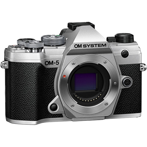 Olympus OM System OM-5 Mirrorless Camera Body Silver (Kit Box, Body Only)