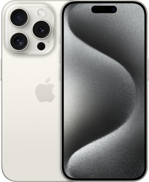 Apple iPhone 15 Pro 5G A3104 1TB White Titanium (Dual Nano Sim)