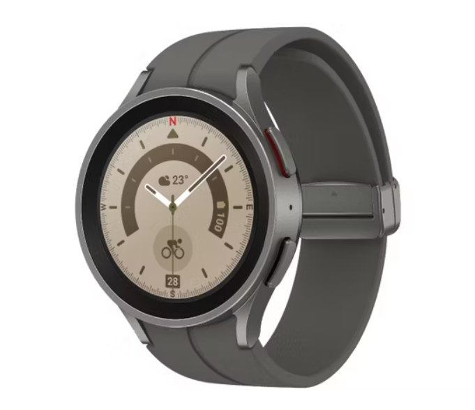 Galaxy Watch 5 Pro LTE チタニウム グレー多少スレ傷使用感は