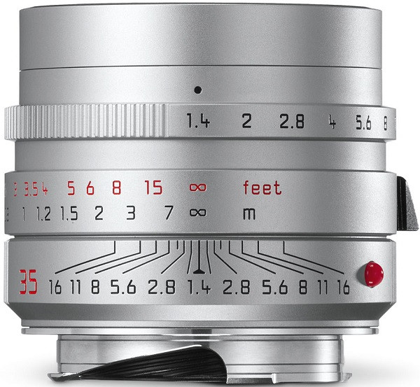 Leica Summilux-M 35mm f/1.4 ASPH. FLE Silver