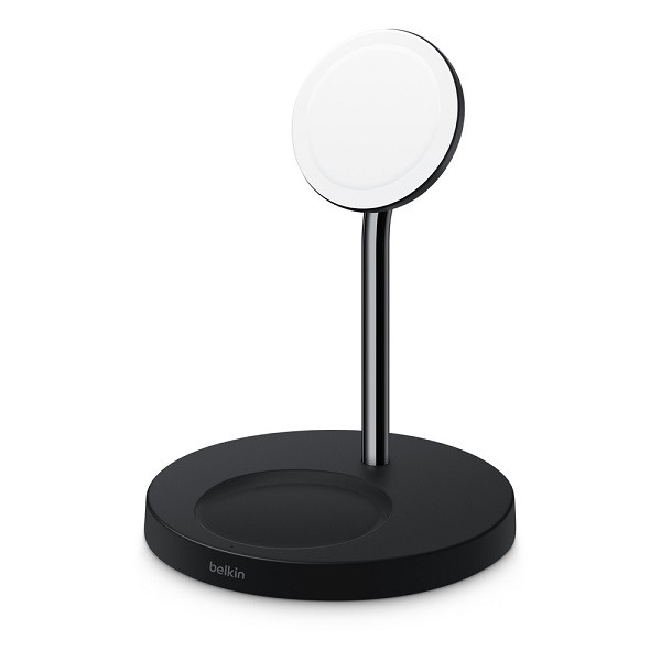 Apple Belkin BOOST↑CHARGE PRO 2-in-1 Wireless Charger Stand with ...