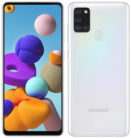 サムスン Samsung Galaxy A21s Dual Sim A217F 64GB ホワイト (6GB RAM)