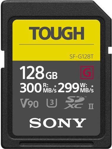 Sony SF-G128T Tough 128GB 300MB/s SDXC UHS-II