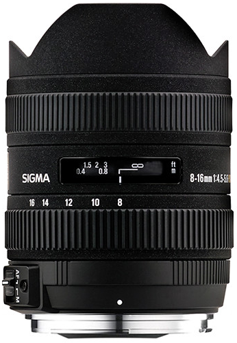 Sigma 8-16mm f/4.5-5.6 DC HSM (Canon EF Mount)