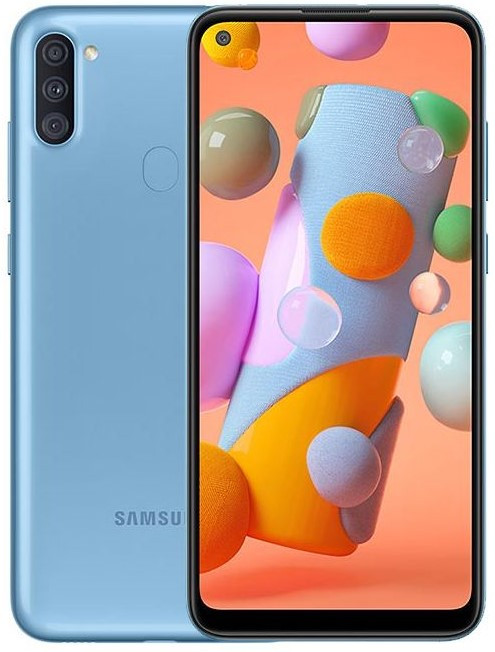 サムスン Samsung Galaxy A11 Dual Sim A115FD 32GB ブルー (2GB RAM)