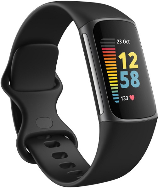 フィットビット Fitbit Charge 5 Tracker ソフトグラファイト ...