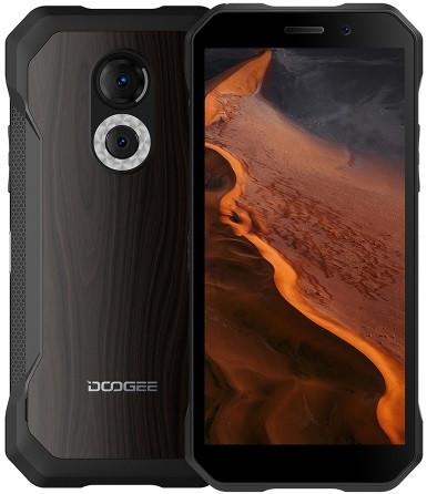 DOOGEE S61 Pro Rugged Phone Dual Sim 128GB Wood (6GB RAM)