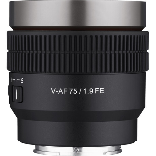 Samyang V-AF 75mm T/1.9 FE Lens (Sony E Mount)