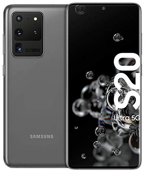 サムスン Samsung Galaxy S20 Ultra 5G Dual Sim G988B 128GB グレー (12GB RAM)