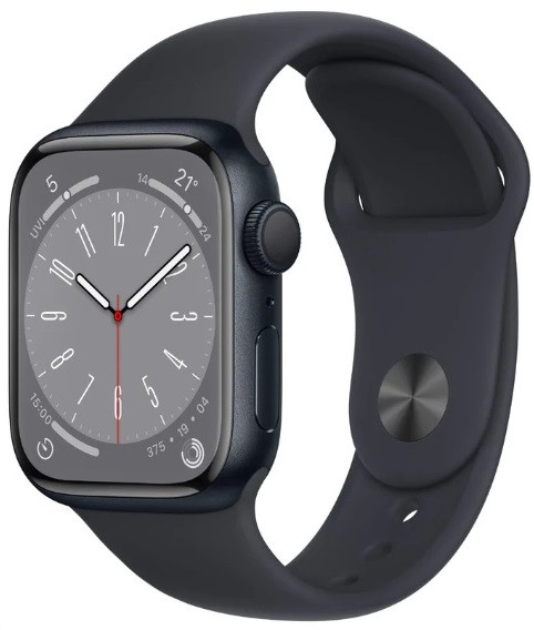 アップル Apple Watch Series 8 GPS 45mm ミッドナイトアルミニウム ...