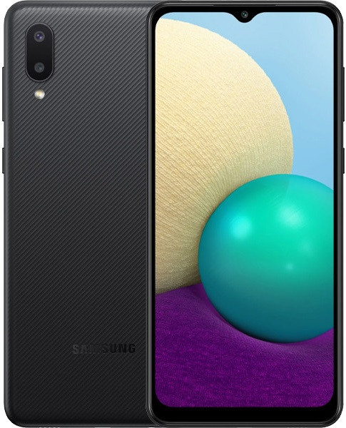 Samsung Galaxy A02 SM-A022FD Dual Sim 32GB Black (2GB RAM)