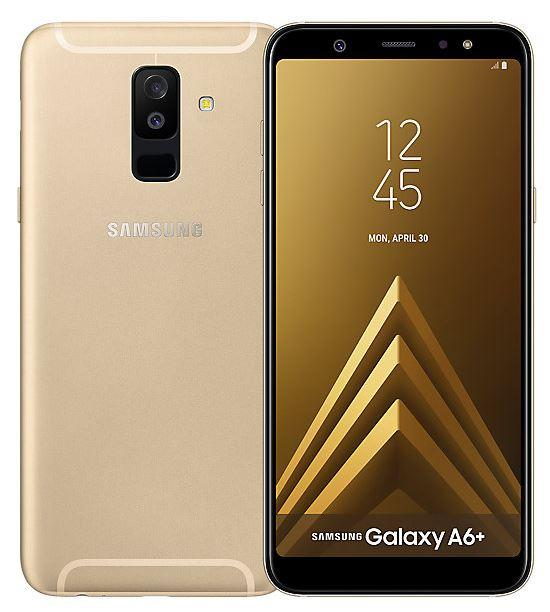 サムスン Samsung Galaxy A6+ (2018) Dual A605FD 32GB ゴールド (3GB RAM)