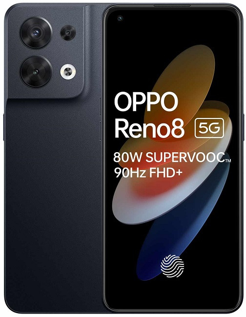 Oppo Reno 8 5G CPH2359 Dual Sim 256GB Shimmer Black (8GB RAM) - Global Version
