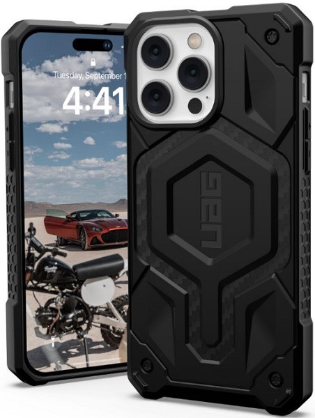 UAG Monarch Pro Magnetic Case with Built-in Magnet Casing Drop Protection Case for iPhone 14 Pro