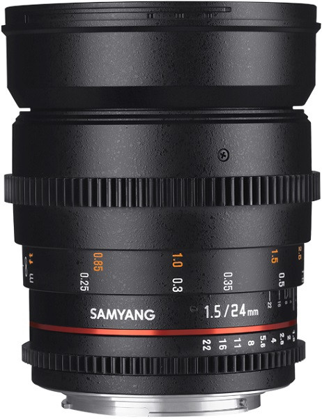 Samyang 24mm T1.5 ED AS UMC VDSLR II (Nikon F マウント)