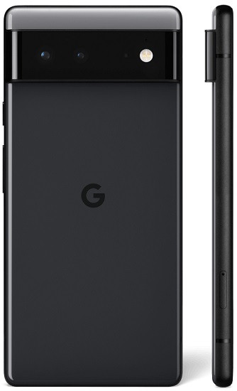 SIMフリー) グーグル Google Pixel 6 5G GR1YH 128GB Stormy Black ...