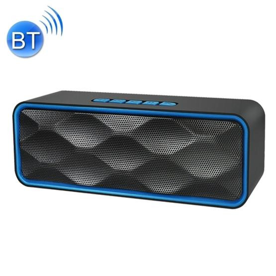 SC211 Multifunctional Card Music Playback Bluetooth Speaker(Blue