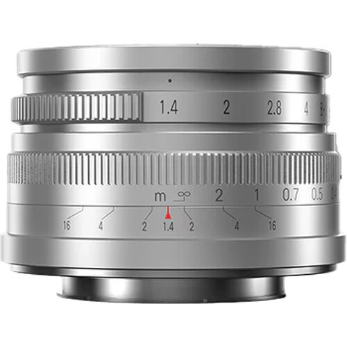 TTArtisan 35mm f/1.4 Lens Silver (Nikon Z Mount)