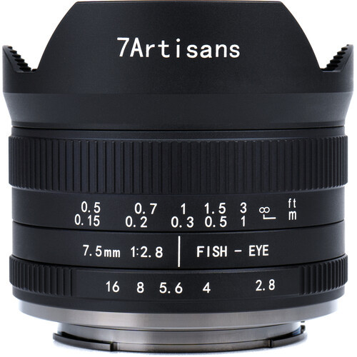 7Artisans 7.5mm f/2.8 II APSC フィッシュアイ レンズ (Nikon Z マウント)