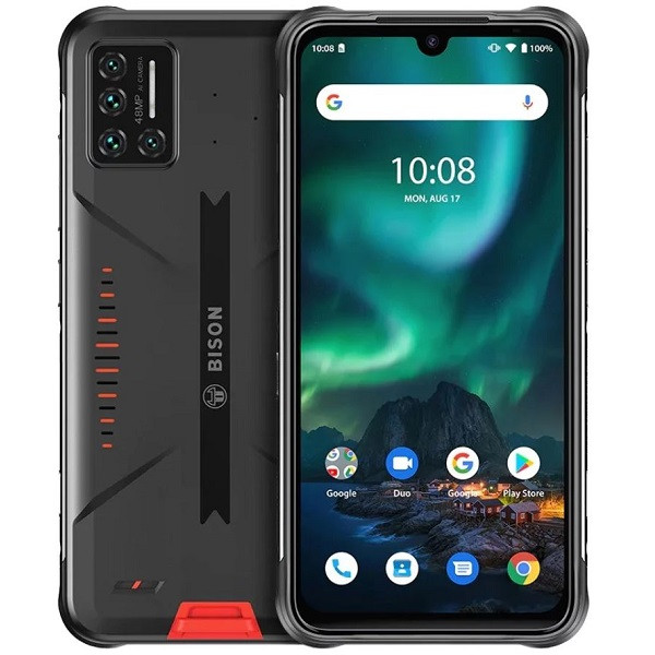 SIMフリー) UMIDIGI BISON デュアルSIM Rugged Phone 128GB オレンジ