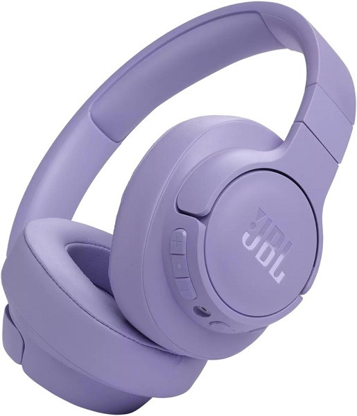 JBL Tune 770NC Noise-Canceling Wireless Over-Ear Headphones Purple