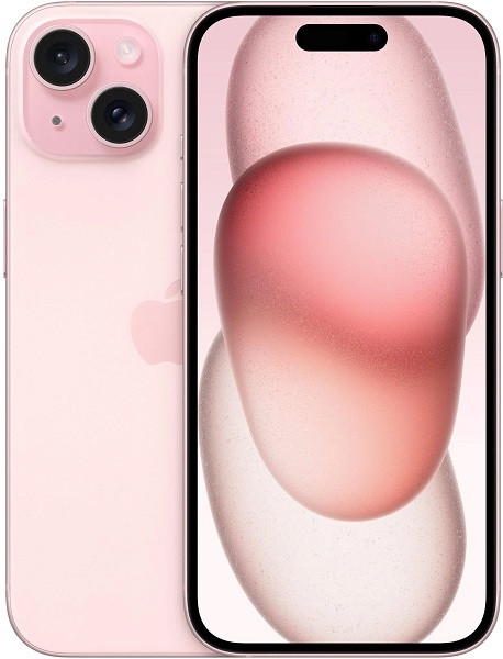 Apple iPhone 15 5G A3092 256GB Pink (Dual Nano Sim)
