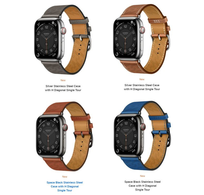 アップル Apple Watch Hermes シルバーステンレススチールケース ...