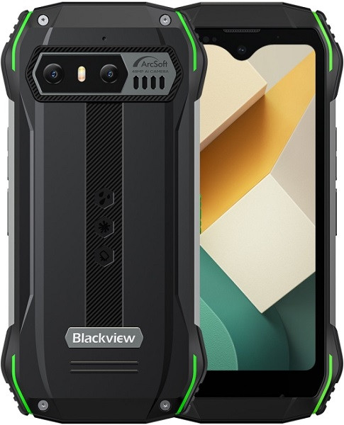 Blackview N6000 Rugged Phone Dual Sim 256GB Green (8GB RAM)