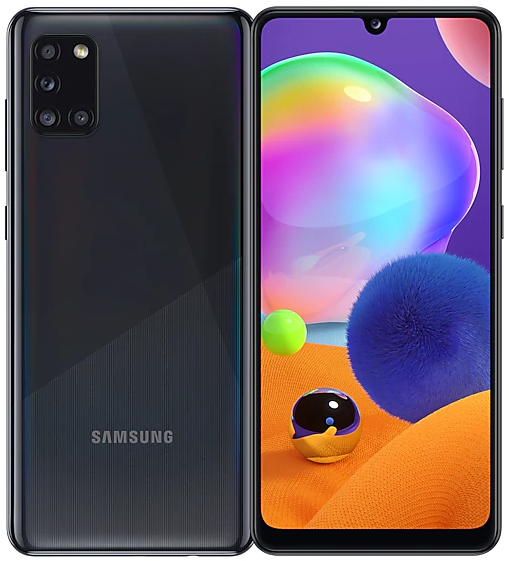 サムスン Samsung Galaxy A31 Dual A315GD 128GB ブラック (6GB RAM)
