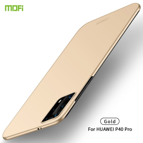 MOFI Frosted PC Ultra-thin Hard Case for Huawei P40 Pro (Gold)