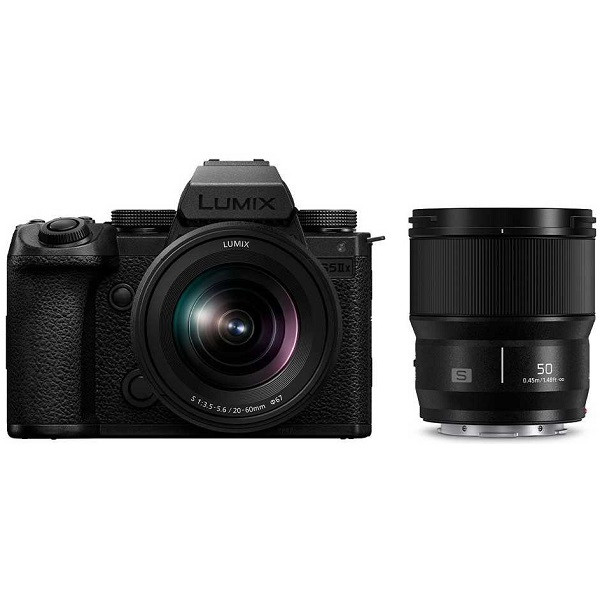 Panasonic Lumix DC-S5 IIX Twin Kit (20-60mm f/3.5-5.6) & (50mm f/1.8)