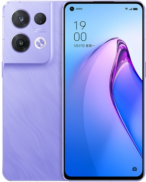 SIMフリー) Oppo Reno 8 5G PGBM10 デュアルSIM 256GB パープル (8GB