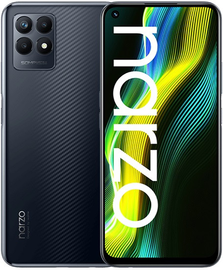 SIMフリー) Realme Narzo 50 デュアルSIM 128GB ブラック (4GB RAM