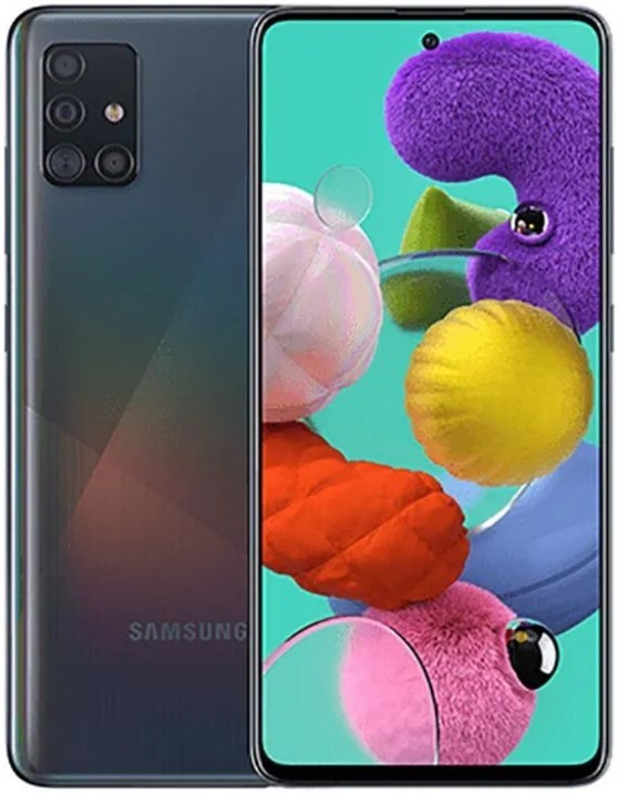 サムスン Samsung Galaxy A51 Dual A515FD 128GB ブラック (6GB RAM)