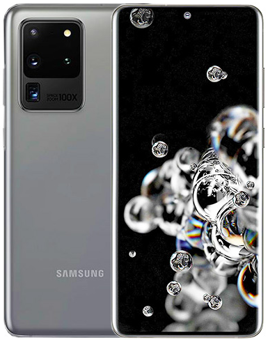 サムスン Samsung Galaxy S20 Ultra 5G Dual Sim G9880 512GB グレー (16GB RAM)