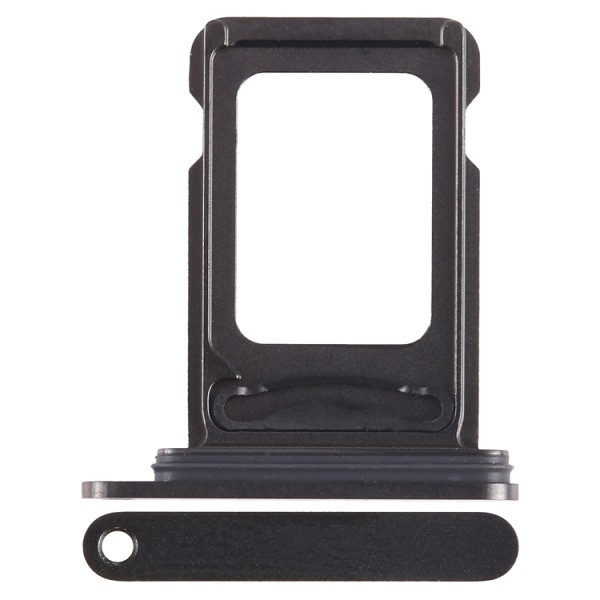 SIM + SIM Card Tray for iPhone 15 Pro Max (Black)