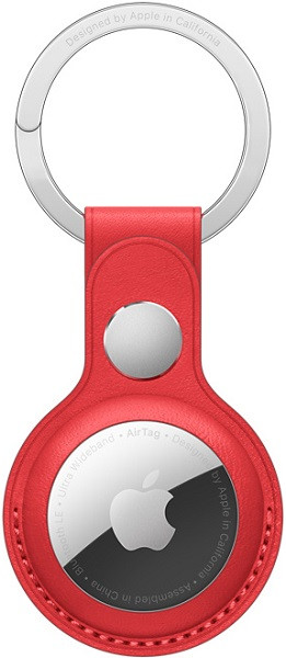 アップル Apple AirTag レザーKey Ring (PRODUCT) レッド