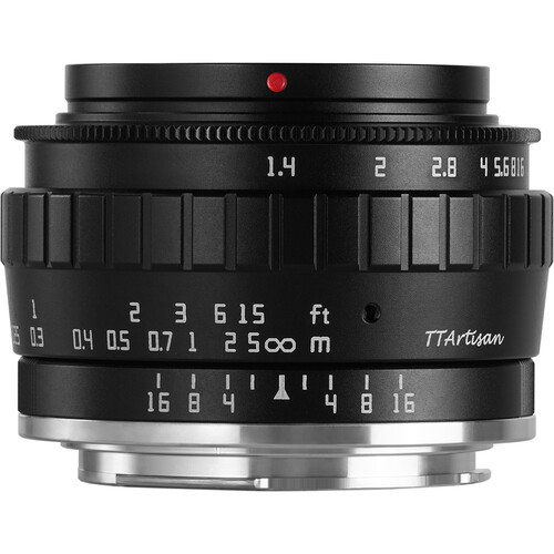 TTArtisan 23mm f/1.4 Lens ブラック (Fuji X マウント)