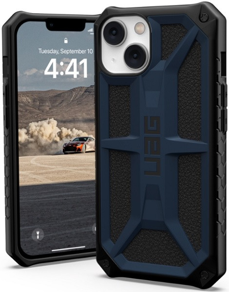 UAG Monarch with Rugged Lightweight iPhone Cover Slim Shockproof Drop Protective Case for iPhone 14 (Mallard)
