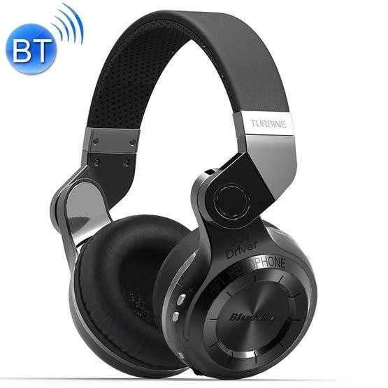 Bluedio T2 Turbine Wireless Bluetooth 4.1 Stereo Headphones with Mic Black