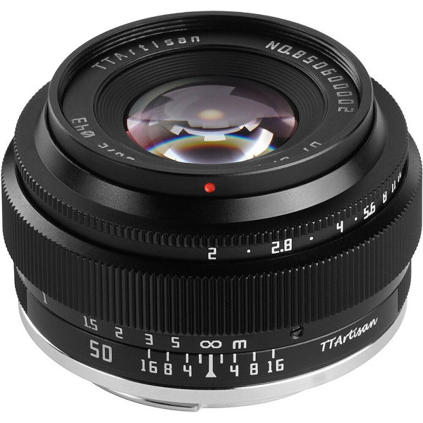 TTArtisan 50mm f/2 Lens (Sony E Mount)