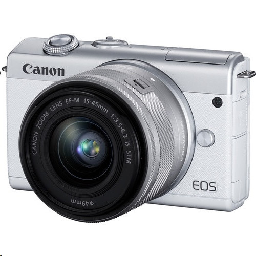 Canon EOS M200 Kit (EF-M 15-45mm f/3.5-6.3 IS STM) White