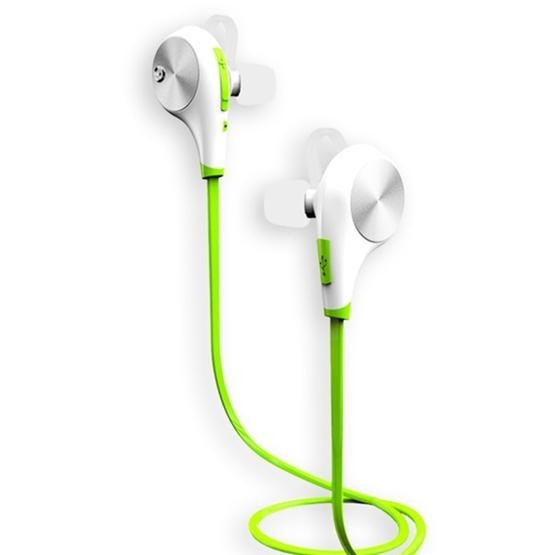 Universe IPX4 Waterproof Sports Wireless Bluetooth V4.1 Earphone Stereo White+Green